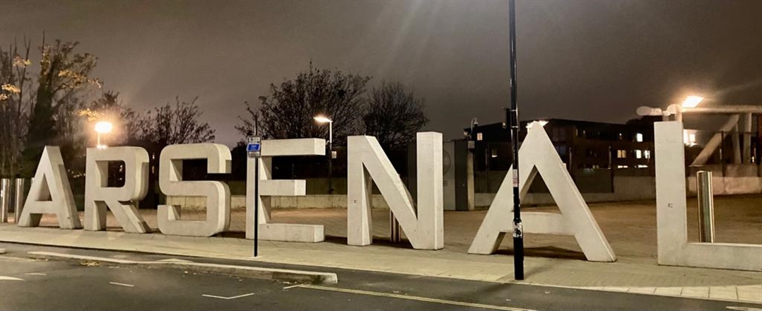 A R S E N A L Letters on Drayton Park - Monday Night Runners